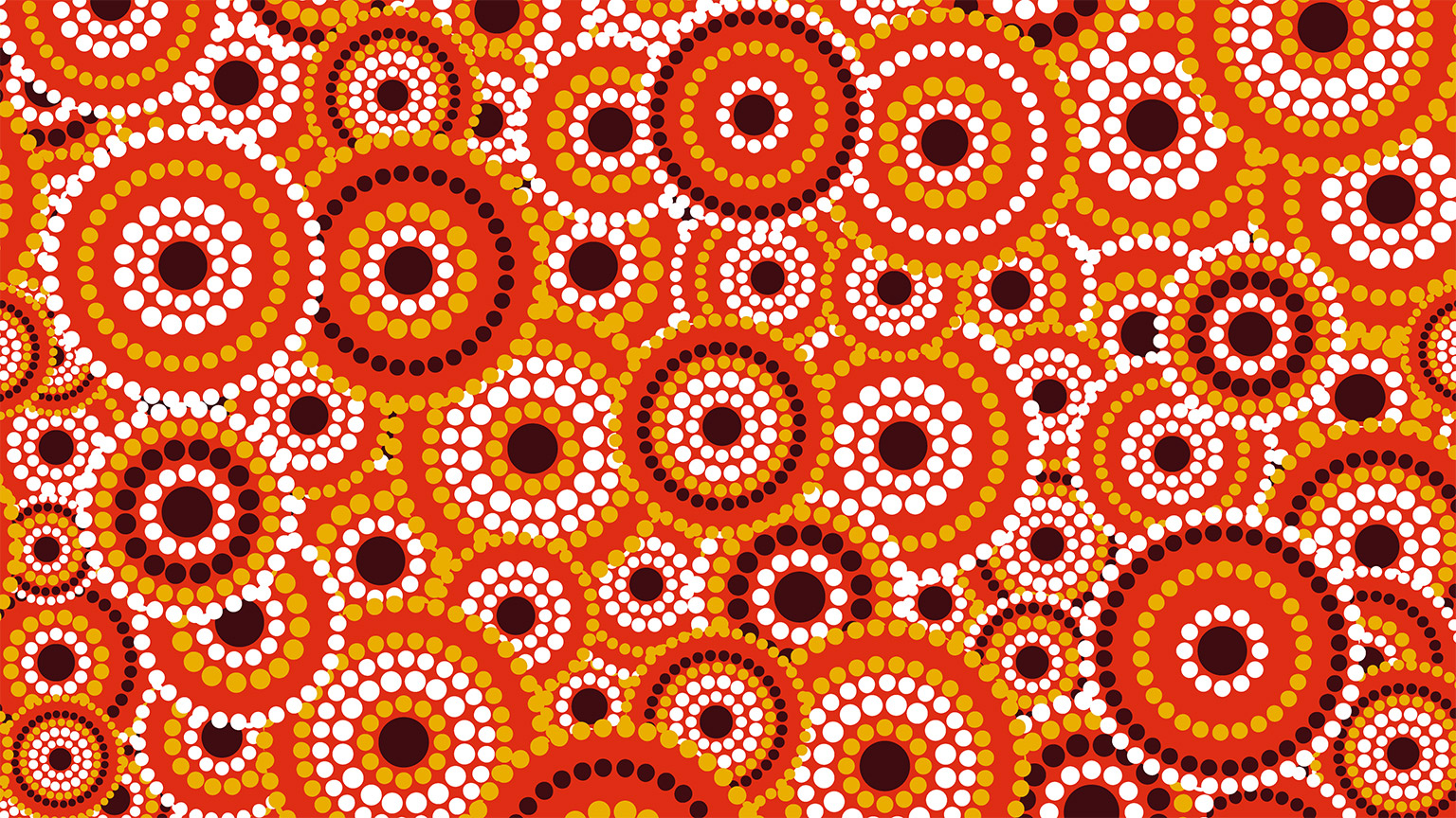 An example of Aboriginal art