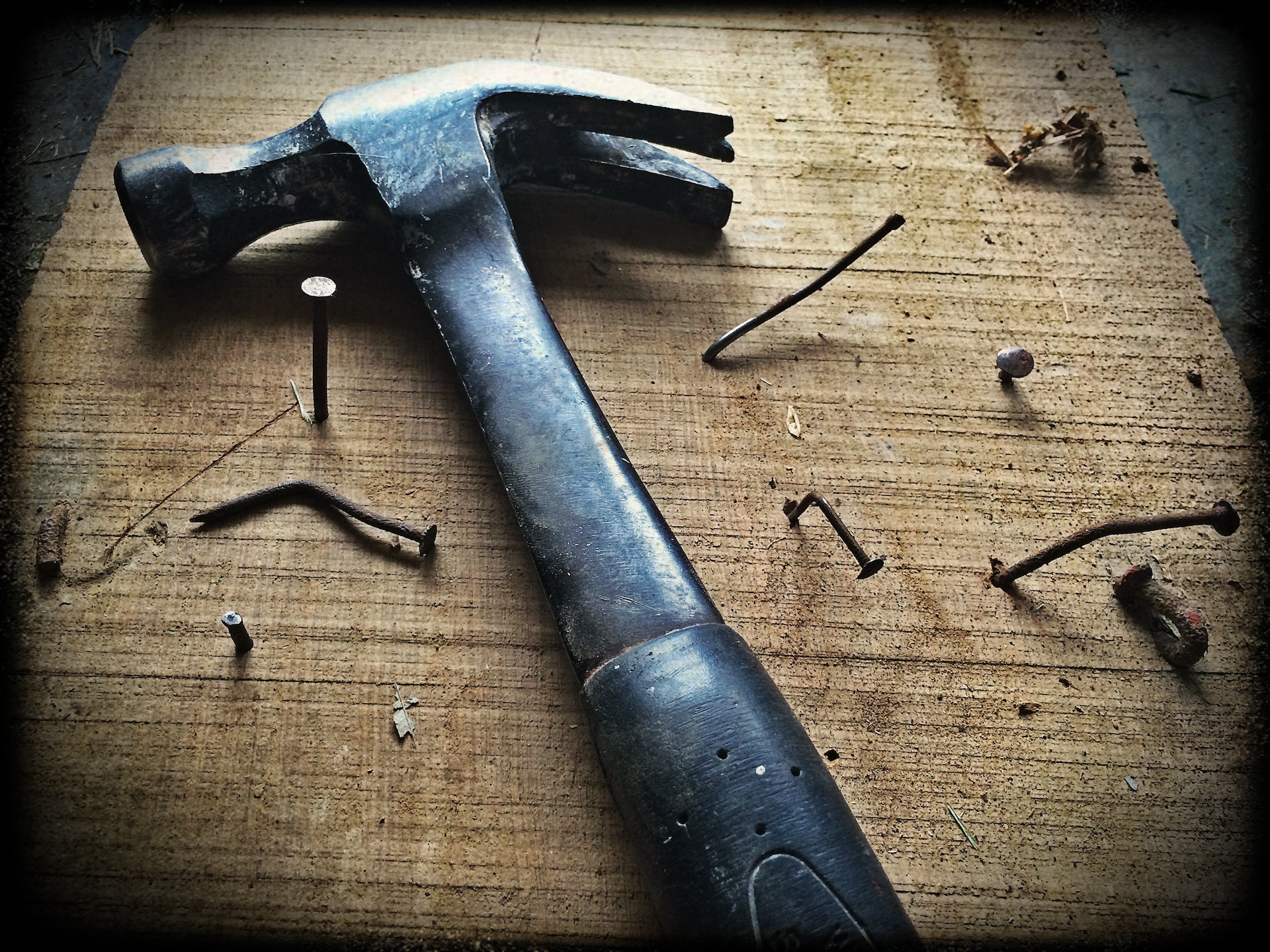 hammer and nails