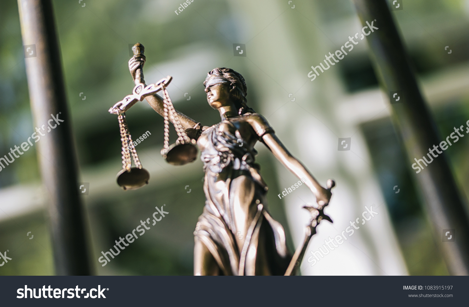 The Statue of Justice - lady justice 