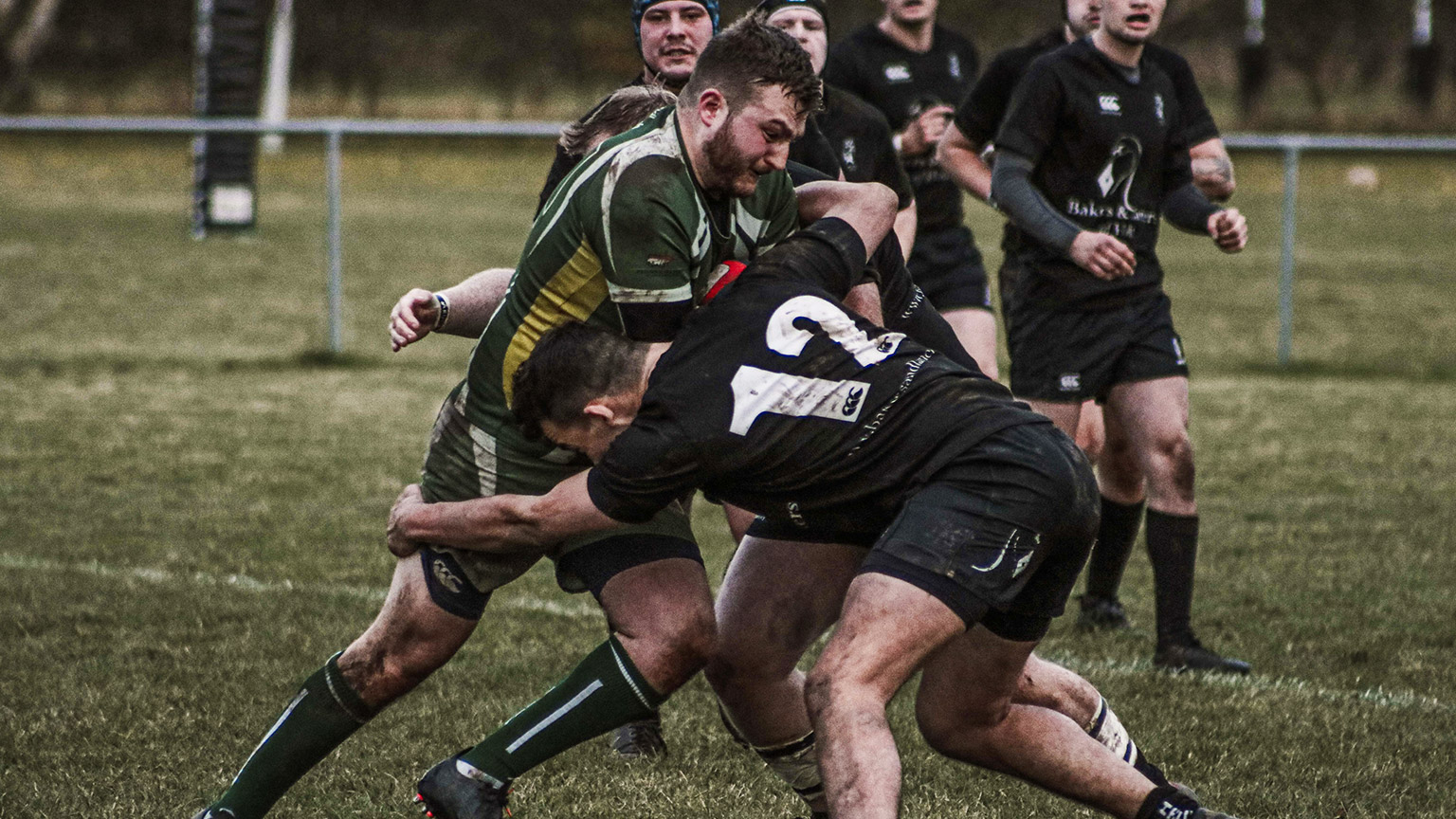 People playing rugby union