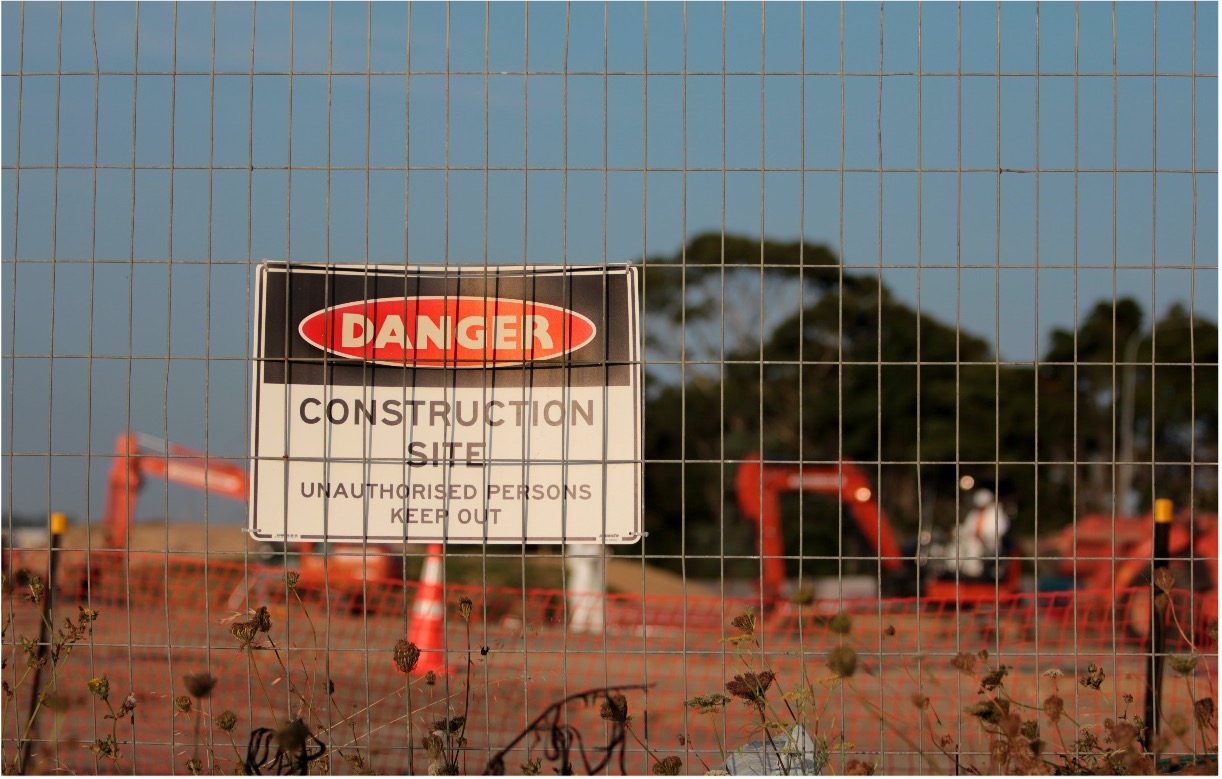 Construction Site sign