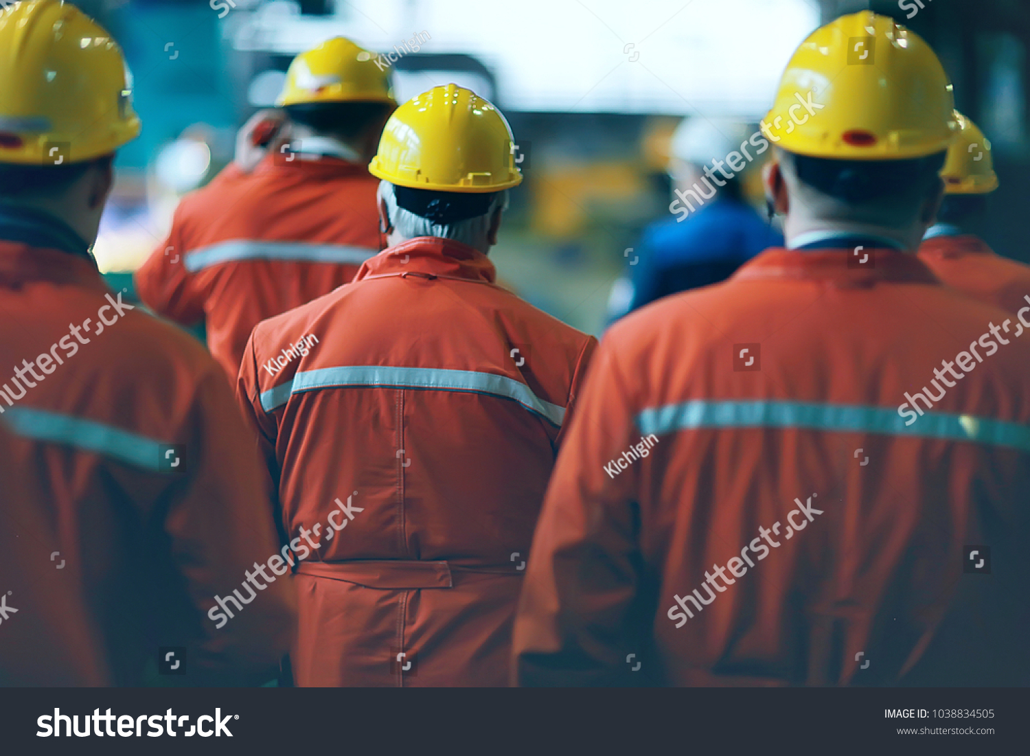 group of workers