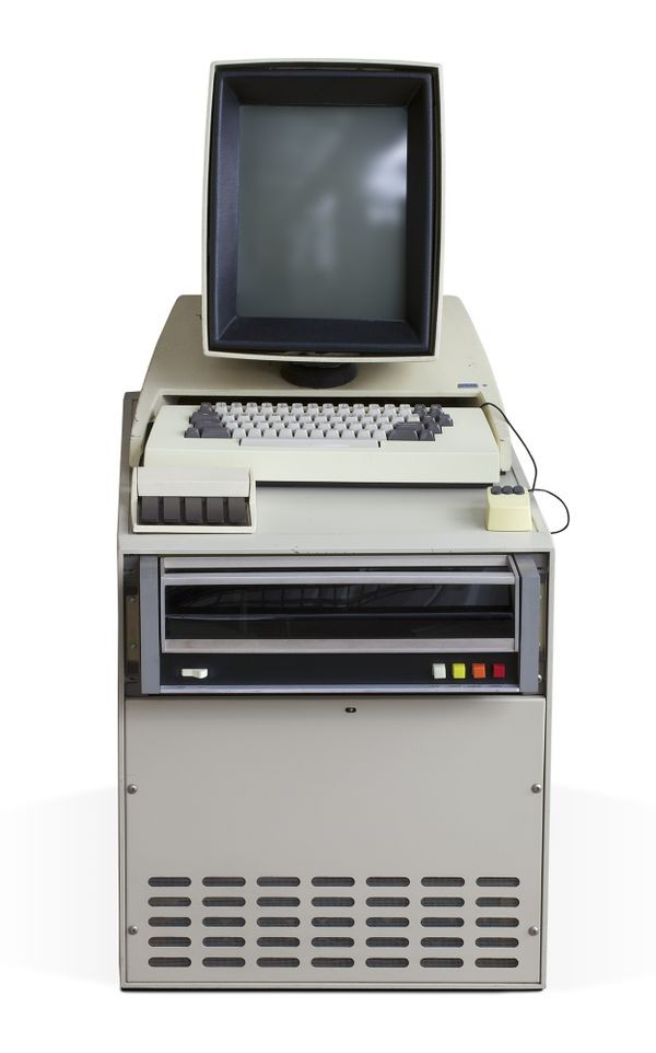 The Xerox Alto, released in 1973