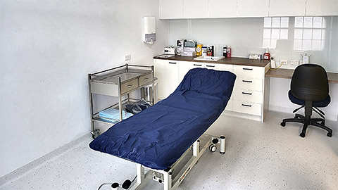 A medical recovery bed