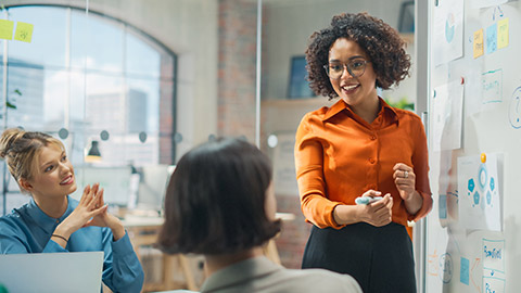 Diverse Office Conference Room Meeting