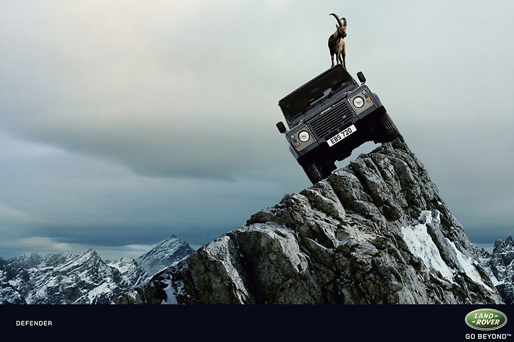 A Land Rover advertisement