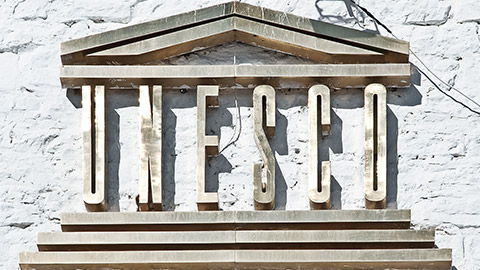 UNESCO signage