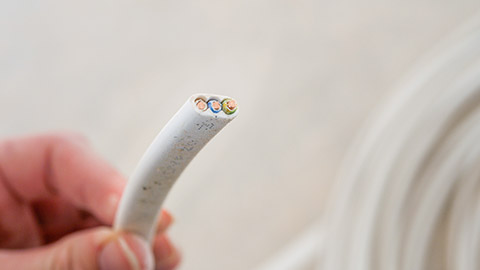 A flat electrical cable