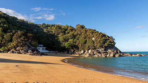 A beach house