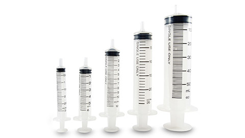 Various syringes