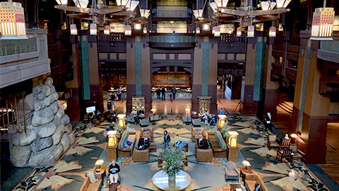 Disney Grand Hotel lobby