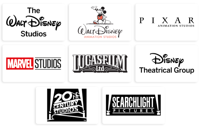 Disney studio logos