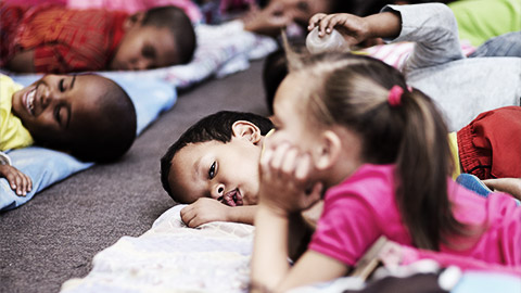 Children sleeping