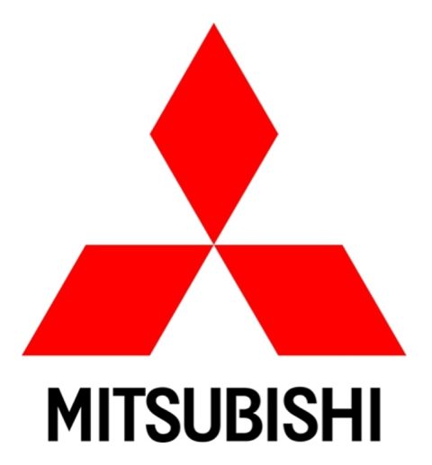 A screen shot of the Mitusbishi logo