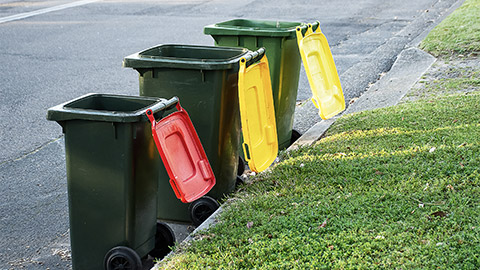 australian garbage bins