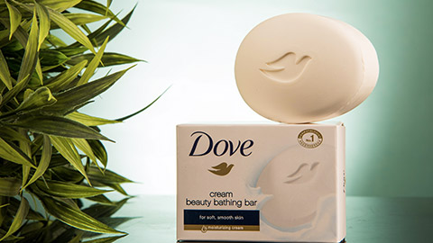 A bar of Dove soap