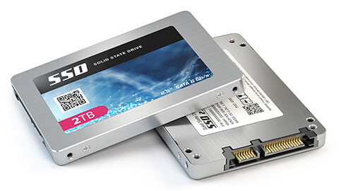 An image of a SSD drive