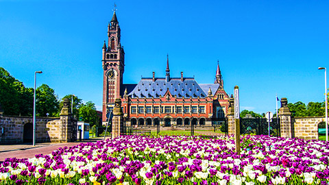 Peace Palace at the Hague