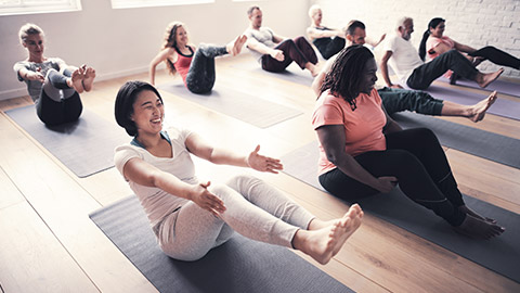 Diverse exercise class