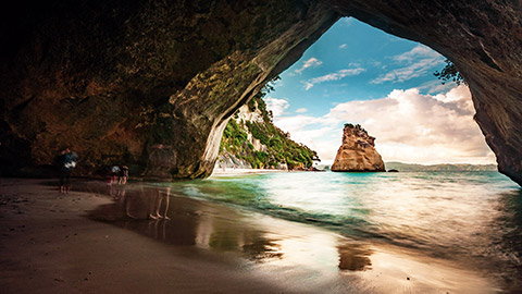 view of beach at coromandel