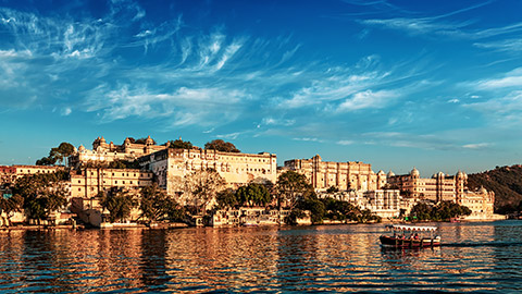 Lake Palace on Lake Pichula