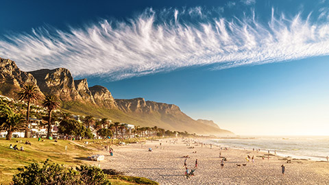 Beach at Camps Bay