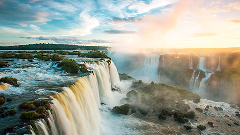 Iguazu falls in argentina