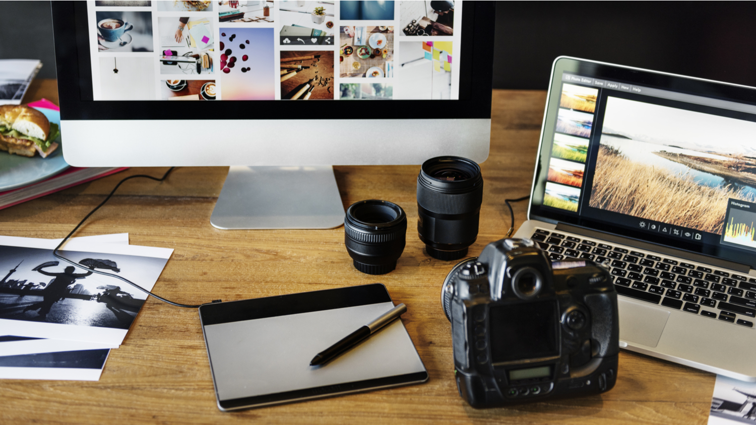 Camera Photography Design Studio Editing Concept