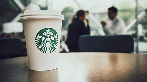 Starbucks coffee cup