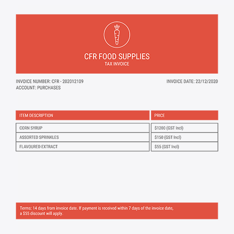 APX Social Club Tax Invoice