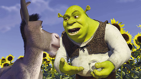 Shrek and Donkey